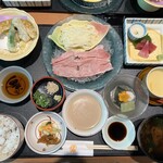 木曽路 博多駅南店 - 母のは好きな　かにご飯‥完食しました