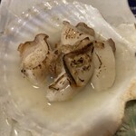 はこだて ふさや - 活きホタテバター焼き