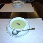 志喜亭 - 枝豆のスープ