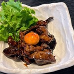 そば・ほうとう・郷土料理　信玄 - 料理写真:甲州名物鳥もつ煮@¥600
