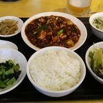 中国料理 翠海 - 20140928　麻婆豆腐定食