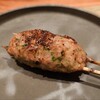焼鳥 ひなた - 黒さつま鶏 つくね(パクチーとマーガオ他)