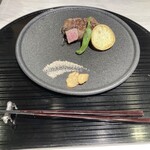 和牛鉄板割烹 シンラ - 神戸牛厳選赤身ステーキ(イチボ)