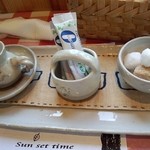 東福寺野倶楽部 - 珈琲用 ミルク、カロリーコントロールシュガー、角砂糖