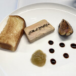フレンチ&ワイン Nature - フォアグラのテリーヌ ブリオッシュ添え②