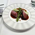 フレンチ&ワイン Nature - 黒毛和牛のロースト 赤ワインソース①