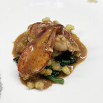 フレンチ&ワイン Nature - オマール海老のポアレ アメリケーヌソース②