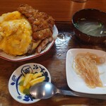 健ちゃん食堂 - 味噌かつ@900円