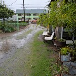 クタクタ - 雨でした