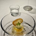 Restaurant Le Proust Miura - ニューサマーオレンジ（日向夏）、夏みかん、白ワインのジュレ、アイス