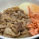 松屋 - 2025.07.24 (木)  Wで選べる玉子かけごはん（ミニ牛皿／半熟玉子）350円（税込）