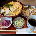 和食麵處 Sagami 美濃加茂店 - かつ丼と麺　1,560円