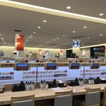 かっぱ寿司 富山黒瀬店 - 店内の様子わん！