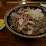 Soba Dokoro Ichi An - 肉蕎麦（冷）