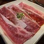 炭火焼肉 ホルモン にく式 - 焼きしゃぶ