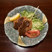 土佐料理 祢保希 銀座店 - 鯨串カツ ¥900