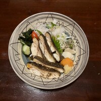 土佐料理 祢保希 銀座店 - うつぼのたたき ¥1,500