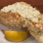 東京料理 アネモネ - 縞アジフライ定食（1400円）