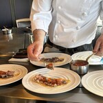 THE KOBECRUISE コンチェルト - シェフが目の前で仕上げてくださります