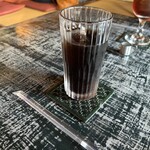 カフェ 閑居 - アイスコーヒー