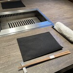 焼肉うしごろ - セッティング