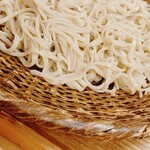 茶房 庭テラス - 大盛りざるそば　蕎麦粉は常陸秋そば