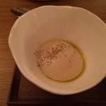 Sola - 白いんげんのムース　コンソメスープ