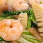 中国料理レストラン 摩亜魯王洞 - シャキッと炒められた野菜
