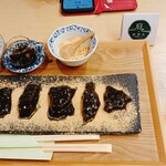 茶房 庭テラス - とっても贅沢なわらび餅