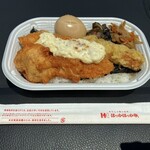 ほっかほっか亭 - 料理写真:のり唐揚煮たまご弁当（690円）
タルタルソース変更（＋10円）