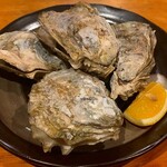 きらの宿 すばる - 厚岸産牡蠣の酒蒸し