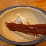 きらの宿 すばる - おつまみ(ホッケとイカ)