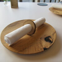 MAISON LAFITE - ウェルカムプレートがウッドなのが良い