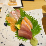 大かまど飯 寅福 - 刺身（４点盛り）