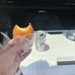 平岡精肉店 - 肉コロッケ　220円　丸い‼️