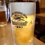 鳳琴樓 - 三杯目のビール