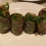 ガラムマサラ - パクチー春巻き