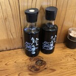 清水港　みなみ  - お醤油（あまくちの方がオススメなんだとか。）