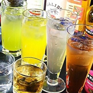 お酒が好きな方もそうでない方も満足のドリンク！飲み放題も♪