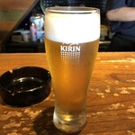 LOCAL - 生ビールはキリンラガーです。