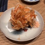 和食・寿司 一ふじニたか - 桜海老のかき揚げ