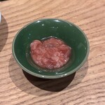 和食・寿司 一ふじニたか - カツオの酒盗