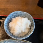 そば処 上代 - 大根おろし