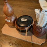 そば処 上代 - 卓上