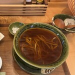 石臼挽き蕎麦 かん家 - 出来立てを持ってきてくれます