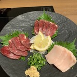 神月 - 馬刺3種盛り　