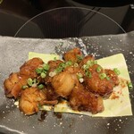 神月 - 焼きもつ　甘いタレがクセになる味！