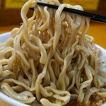 ラーメンエース - 夏の期間限定 冷やし担々麺　麺リフトアップ