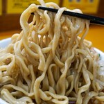 ラーメンエース - 夏の期間限定 冷やし担々麺　麺リフトアップ