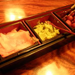 さいとう - カリカリ梅・山葵・ガリ